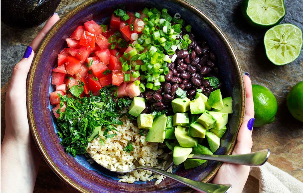 Vegetarian Black Bean and Rice Salad Recipe